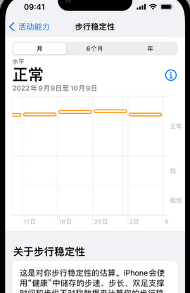 华阴iPhone手机维修如何在iPhone开启'步行稳定性通知'