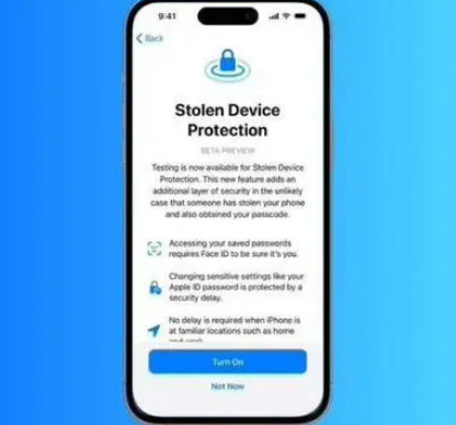 华阴苹果授权维修店分享被盗设备保护功能开启方法 
