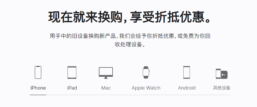 华阴苹果手机维修分享iPhone以旧换新的去处 