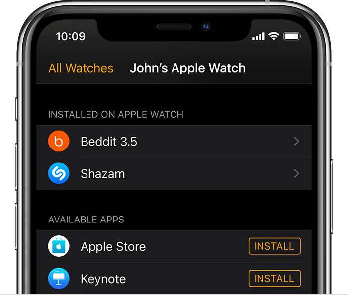 华阴苹果手机维修分享如何在 Apple Watch 上下载应用 