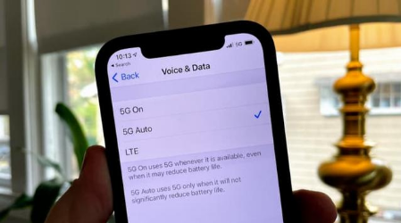 华阴苹果手机维修分享iPhone 12如何打开或关闭5G网络 
